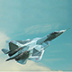 Истребитель пятого поколения Су-57 похож на легенду